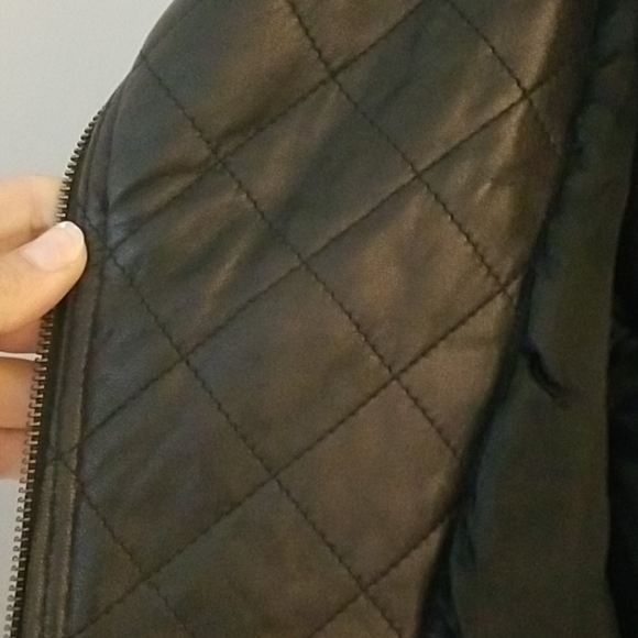 Vintage Biker / Bomber leather Jacket - Picture 4 of 7